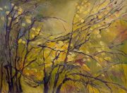 Golden-Forest-2021.-Oil-on-paper-3022-x-2222