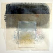 2. Habitation No.2. 2016. watercolour, paper, wax, pins. 126x136cm. - Copie