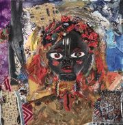 Janet_Brugos_LesFemmesMundiales_Black_2022_20x20_$550