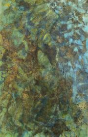 TT- 69 - 58%22 x 38%22 - 58%22 x 38%22 - Collograph - $10,000 - Ink on Canvas