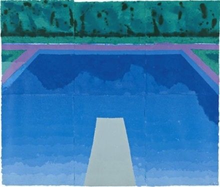 AUTUMN POOL (Paper Pool 29), David Hockney.