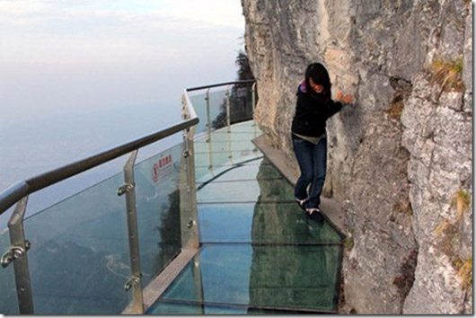 15. Glass Cliff in Zhangjiajie Hunan
